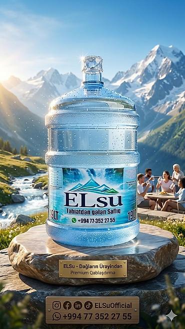 sərin su: ELsu – 19 litrlik içməli su bidonu - Tərkib və mənbə: Dağların — 2