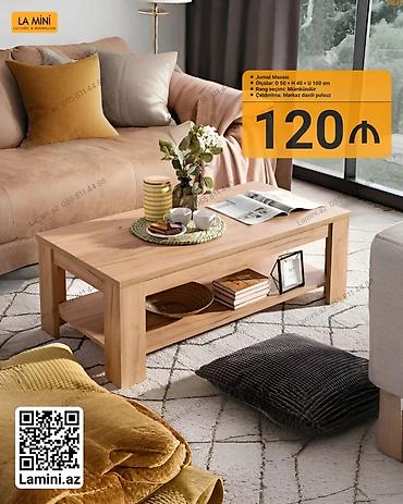 Mebel: Düz masa, Açılmayan, Təkərsiz, Taxta, Zəmanətsiz, Pulsuz quraşdırılma — 1