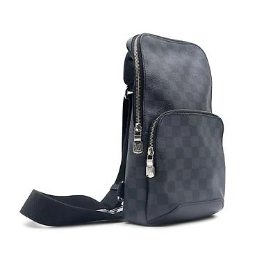 Çantalar: Louis Vuitton kişi çiyin/xaç çantası – Damier Graphite kanvas - — 3