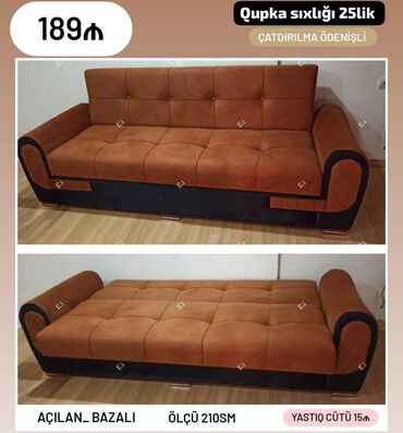 Divanlar: Di̇van-kravat, Açılan, Bazalı, Vеlur parça, Çatdırılma yoxdur -da lalafo.az — 16 Divanlar: Di̇van-kravat, Açılan, Bazalı, Vеlur parça, Çatdırılma yoxdur — 16