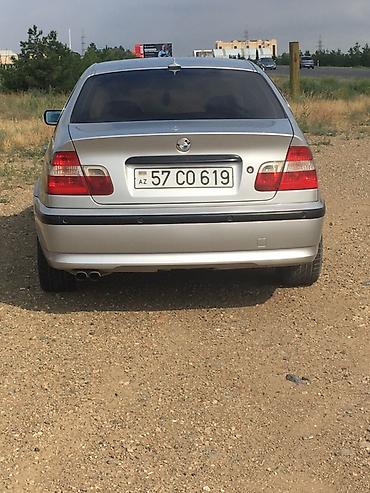 BMW 3 Series E46 sedan – gümüş rəng. - Kuzov: 4 qapı, aerodinamik