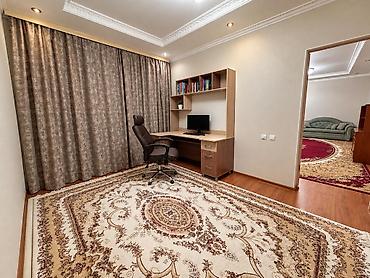 квартира район кызыл аскер: 4 комнаты, 120 м², Кудайберген авторынок Элитка, 2 этаж, Свежий ремонт — 3