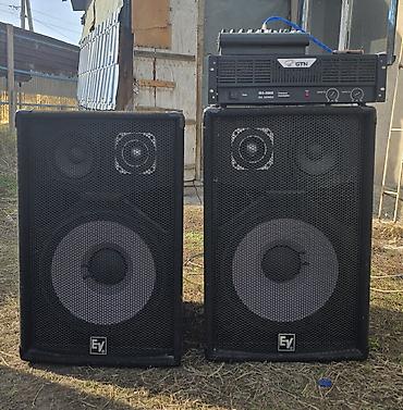 Динамики и колонки: Профессиональный музыкальный аппаратуралар сатылат.10штук 15дюм — 25