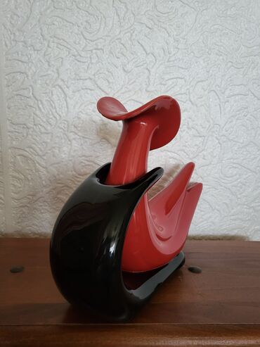 Ostali kućni dekor: Vaza nova umetnicka,vintaz,rucni rad. Visina. 21cm — 11