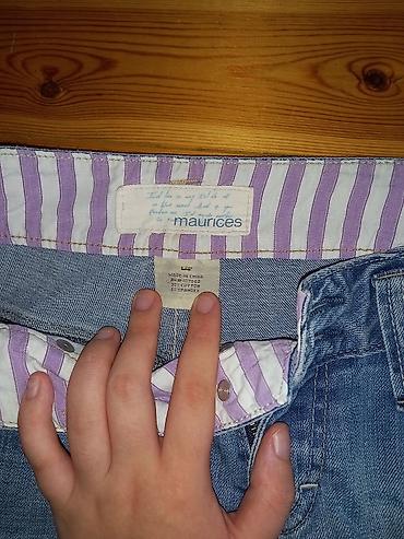 sort: Maurices brendinin cins şortu - Rəng: açıq mavi, yüngül “wash” — 3