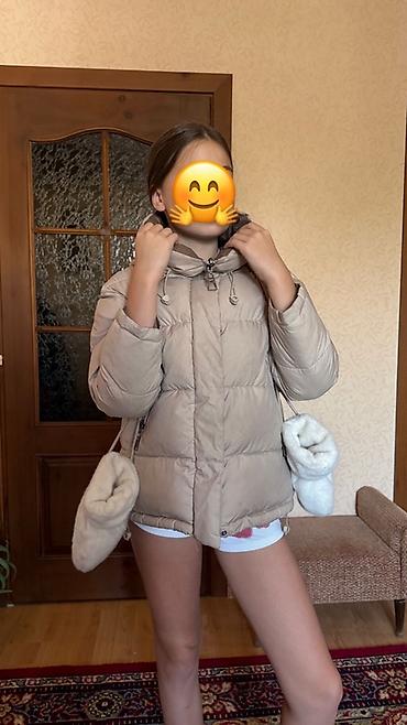 nike tech flecce: Двухсторонняя женская/подростковая пуховая куртка с капюшоном. На — 1