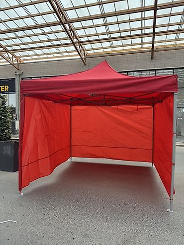 tent parça satışı: 3x3 25m QATLANAN TENT – SÜRƏTLƏ QURULAN PAVİLYON • Ölçü: təxmini 3x3 — 4