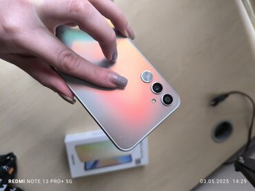samsung a34 256 qiymeti: Samsung Galaxy A34 5G, 128 GB, rəng - Gümüşü, Barmaq izi, Face ID