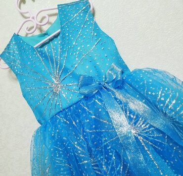 голубое платье: PL - Kid's Dress, цвет - Голубой, Новый
