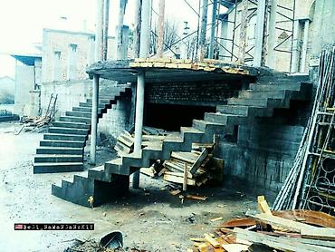 Лестницы и комплектующие: Монолитная лестница из бетона, предназначенная для установки в — 12