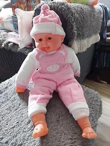 plisano duks cebe: PLAVA VESELA BEBA NOVA VELIKA HAPPY BABY LUTKA KOJA SE SMEJE | Cene — 6