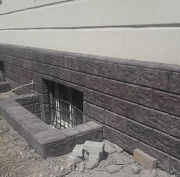 Другие фасадные материалы: Фасадная плитка из БЕТОНА. Для фундаментов и стен. Много размеров и — 1