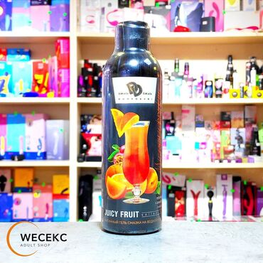 Товары для взрослых: Интимный гель лубрикант JUICY FRUIT увлажняет, тонизирует, стимулирует