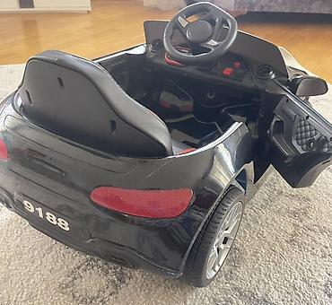 Детские электрокары: Uşaq üçün elektrikli maşın – model 9188 - Rəng: qara, idman üslublu — 4