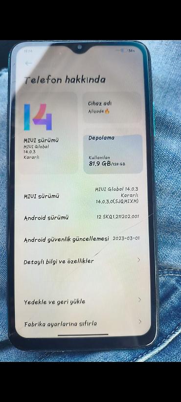 xiaomi redmi note 9t: Xiaomi 128 GB, 
 İki sim kartlı — 4