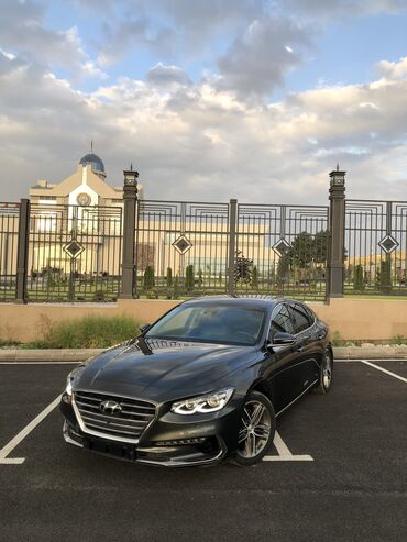 меняю участок на авто: Hyundai Grandeur: 2019 г., 3 л, Автомат, Газ, Седан