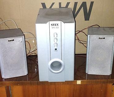 kohnə komputer: SVEN SPS-820 2.1 səsgücləndirici sistemi - Komplekt: subwoofer + 2 — 1