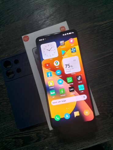 xiaomi mi5: Xiaomi Redmi Note 13, 256 GB, rəng - Qara, 
 Zəmanət, Sensor, Barmaq izi