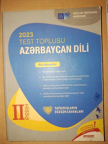 Testlər: Her biri 2,5 azn
içləri təmizdir 
çox alındıqda endirim ola bilər — 5