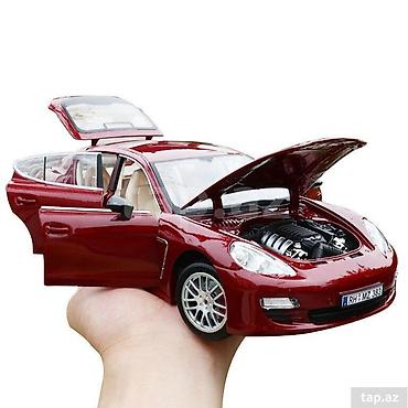 baqaji: Porsche Panamera 1:18 miqyaslı kolleksiya modeli - Rəng: tünd — 6