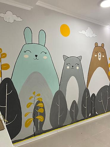 Декоративная роспись: Художественная роспись, Фактурная живопись, Граффити 3-5 лет опыта — 12