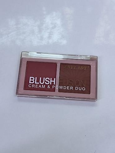 тинт: Румяна ANYLADY Blush Fusion Cream & Powder Duo - Двухсторонняя — 1