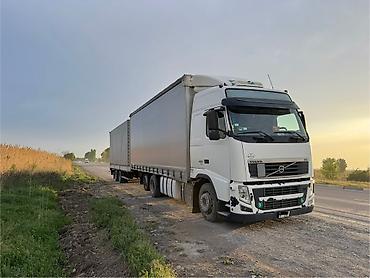 авто будка: Тягач, Volvo, Шторный — 2