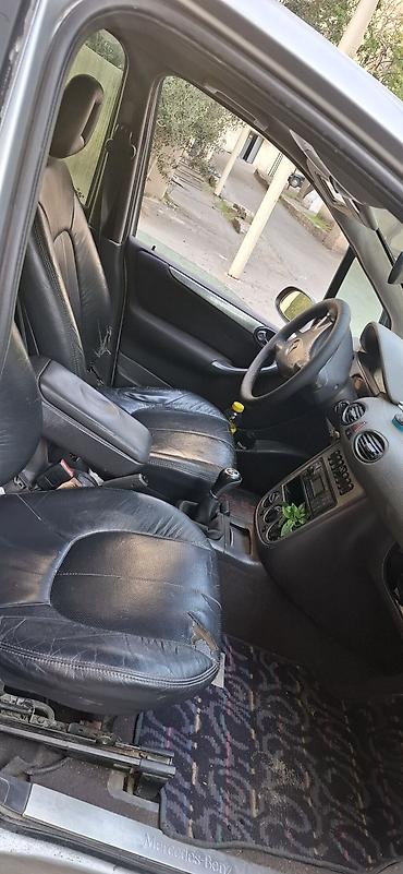 mercedes s221: Mercedes-Benz A-Class (W168) hetçbek - Kuzov: 5 qapı, gümüşü rəng - — 3