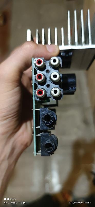 ses mixeri: Məhsul: Aktiv subwoofer/amplifikator modul kartı (alüminium — 2
