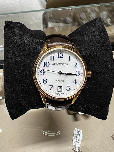 casio original: Часы Aerowatch Automatic — классический швейцарский механический — 1