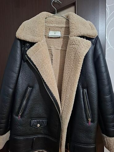 Kurtkalar: Stradivarius qadın “aviator” üslublu qış gödəkçəsi - Rəng: xarici — 4