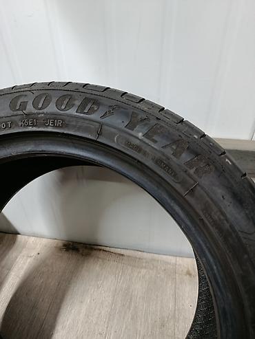 Транспорт: Шины 205 / 55 / R 17, Лето, Б/у, 1 шт, Легковые, Германия, GoodYear — 2