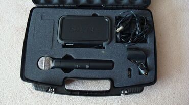 Mikrofonlar: İşlənmiş Radio Mikrofon Shure — 12