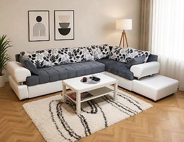 jysk: Ugaona garnitura Glorija Dimenzija 300x240cm Zicano jezgro Lift — 1