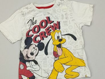 T-shirts: T-shirt, Disney, 3-4 years, 98-104 cm, condition - Good