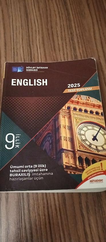 Тесты: Məhsul: “English – 2025 Test Toplusu” (Dövlət İmtahan Mərkəzi), 9 — 1