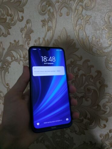 Xiaomi: Xiaomi Redmi Note 8, 64 GB, rəng - Qara, 
 Barmaq izi, İki sim kartlı