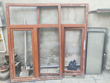 plastik qapi pencere islenmis: İşlənmiş İki qat şüşə paketi Plastik pəncərə, Еni: 120 sm, Uzunluğu: 175 sm