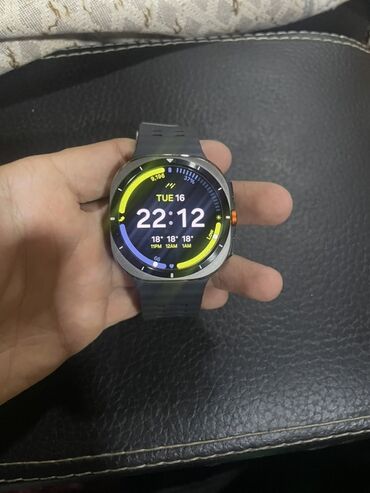samsun a80: Smart saat, Samsung, Sensor ekran, rəng - Boz