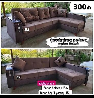 Divanlar: Künc divan, Yeni, Açılan, Bazalı, Parça, Şəhərdaxili pulsuz çatdırılma — 30