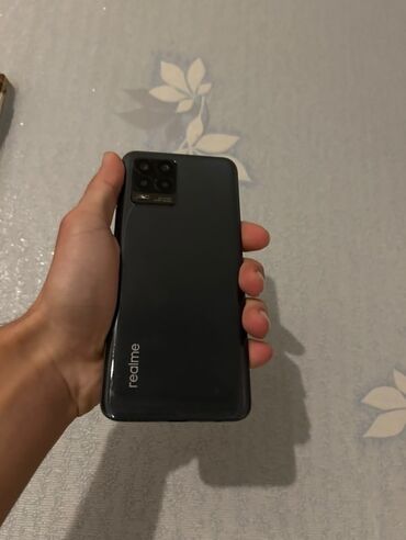 Realme: Realme 8, 128 GB, rəng - Qara, Barmaq izi, Sensor, Face ID