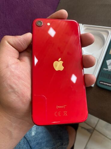 iphone 7 plus в 2020: IPhone SE 2020, 64 ГБ, Красный, Отпечаток пальца