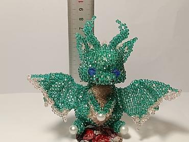 Статуэтки: Авторские фигурки из бисера и стеклянных граненых бусин - Лошадка на — 7