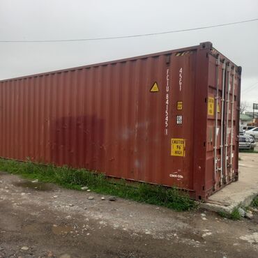 недвижимость в токмоке: Продаю Торговый контейнер, Без места, 40 тонн, Утеплен