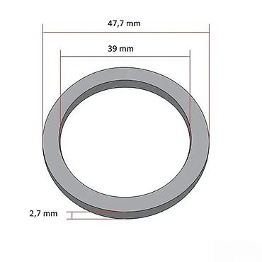 mon torbe: Metalni prsten sa preciznim dimenzijama, idealan za razne tehničke — 1