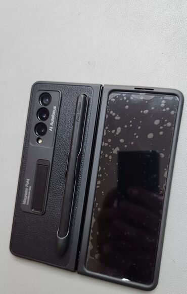 телефон бу самсунк: Samsung Galaxy Fold, Б/у, 512 ГБ, цвет - Черный, 1 SIM