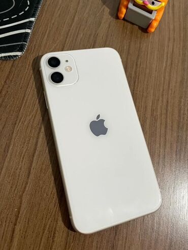айфон 11 жалал абад: IPhone 11, Колдонулган, 64 ГБ, Ак, Каптама, 75 %