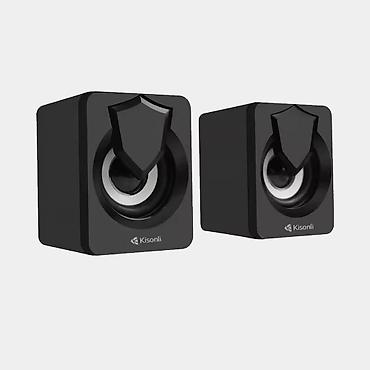 Колонки для ПК и ноутбуков: Компьютерные колонки Kisonli A-808 - хорошее качество, чистый и — 8
