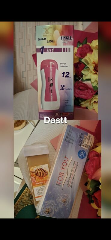 mi android tv box: Ağda dəsti – depilyasiya üçün 1-in-1 Məhsul tərkibi: - Mingxia/Elrais