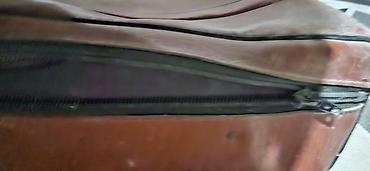 camadan satışı: Məhsul: Retro üslubda böyük ölçülü səfər çantası - Material: qəhvəyi — 4